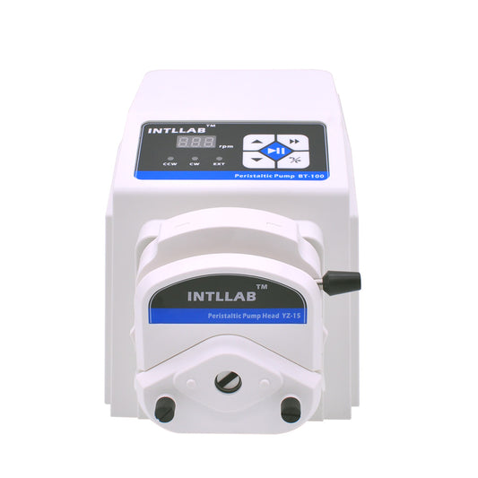 INTLLAB BT100 Precision Peristaltic Dosing Pump - Chemical Resistant Lab Water Analysis Tool
