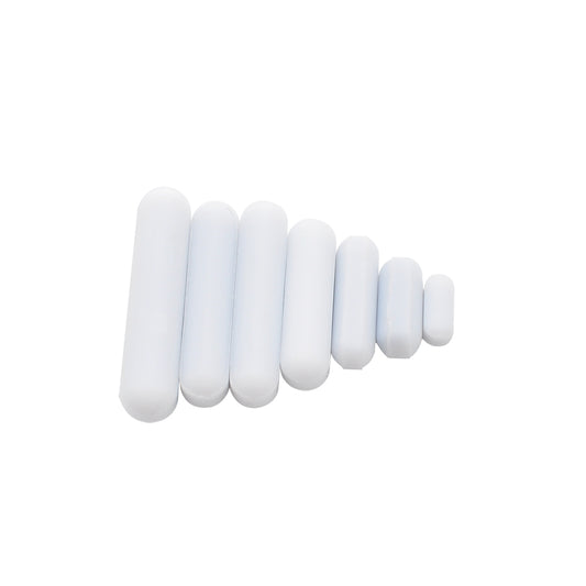 INTLLAB 7pcs Magnetic Stir Bars - PTFE Material Lab Mixer Essentials